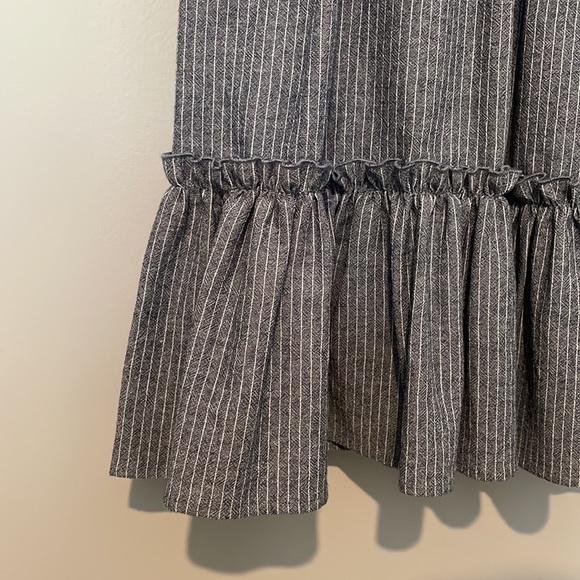 Women’s small midi pinstriped dress - like new - Picture 7 of 12